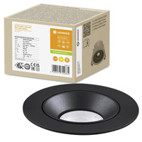 LED-Panel bündig montiert Spot Leuchte 8W 680lm CCT Dimmbar Spot Schwarz Air Adjust Ledvance