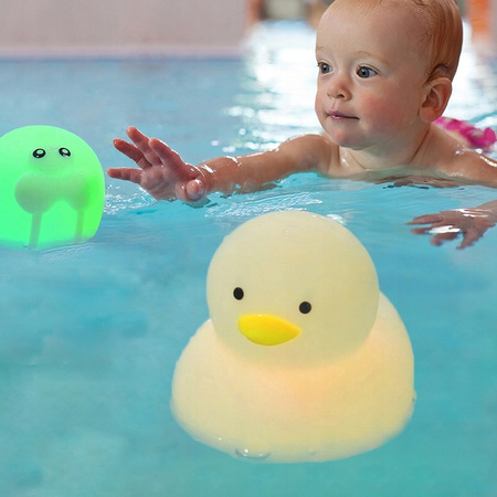 LED Kinder Schreibtisch Tisch Nachtlicht 0.4W 1lm RGB 360° Weiß IP67 Duck Masterled