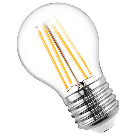 LED BALL FILAMENT E27 Glühbirne 4W = 40W 2700K Warm Dimmbar 3-STUFEN Kobi