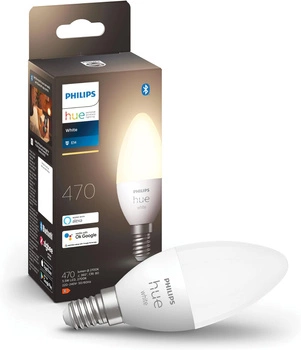 LED Kerze E14 B39 5.5W 2700K Warm PHILIPS HUE Weiß Bluetooth Zigbee Glühbirne