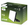 LED-Fluter AZZLER 20W 2400lm 4000K IP65 Außenstrahler Schwarz LUMILED