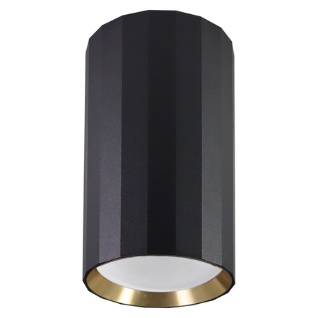 Spot GU10 Schwarz Gold NICEA Sanico Goldlux Anbauleuchte