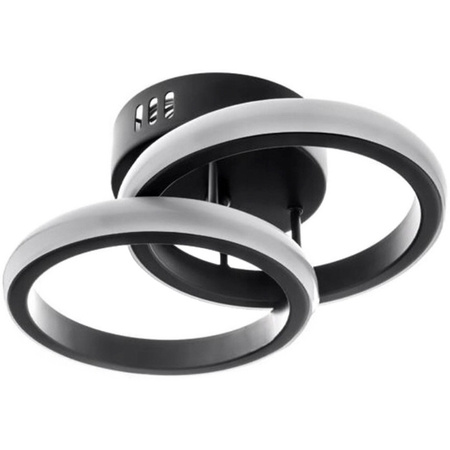 LED Kronleuchter Deckenleuchte 13W NEBULA LYRA Schwarz