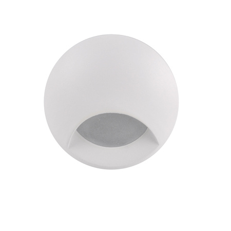 LED-Treppeneinbauleuchte weiß 3W 20lm 4000K Q1 GOLDLUX (Polux)