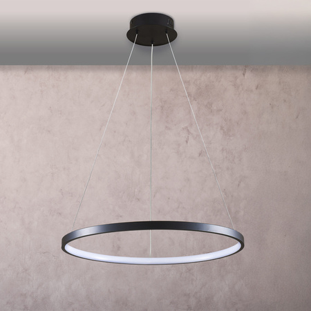 LED-Pendelleuchte 20W 2600lm 4000K Neutral 120° Schwarz LEA Sanico Goldlux