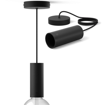 Philips Hue Lightguide Bluetooth Zigbee Pendelleuchte Schwarz