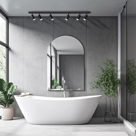 Wand- und Deckenstrahler Leuchte 6x GU10 Schwarz IP44 TURYN Sanico Goldlux