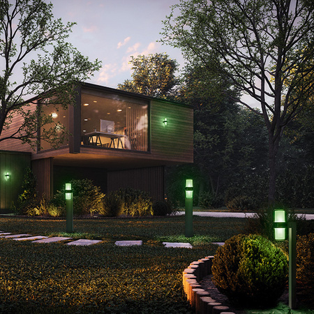 FLARE intelligenter Gartenpoller 50 cm SMART+ WiFi 14W 1000lm RGB+W LEDVANCE