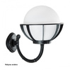 Außengarten-Fassadenlampe LED-WANDLAMPE Kugeln mit Korb 250 K 3012/1/KPO 250 E27 Su-Ma