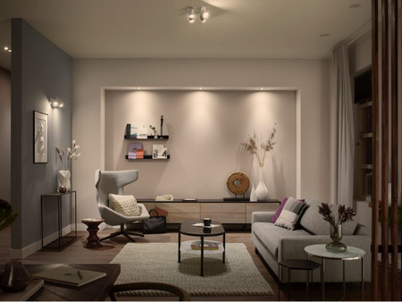 LED GU10 Reflektor-Glühbirne 4.2W = 50W 400lm 2700K Warmweiß SMART Smart Bluetooth ZigBee Weiß Philips HUE