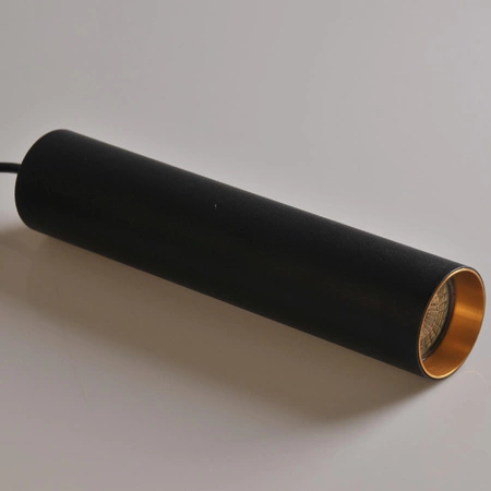 Stromschienen-Kit 1-Phasen-Schiene + 3x GU10 Reflektor Schwarz MARIBEL Sanico Goldlux