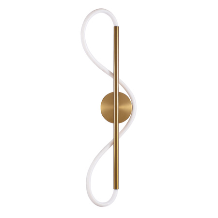 LED-Pendelleuchte 19W 2230lm 4000K Neutral Gold Emma Sanico Goldlux