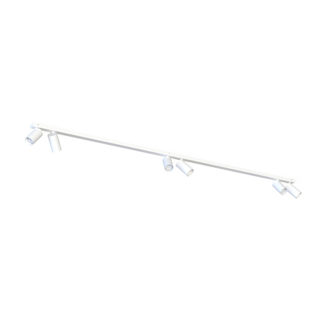 MONO VI 7813 Nowodvorski Weiß 6xGU10 Aufbaustreifen Reflektor 200cm Modern