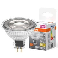 LED-Lampe MR16 Reflektor GU5.3 2.1W = 20W 210lm 2700K Warm 12V 36° STAR Osram