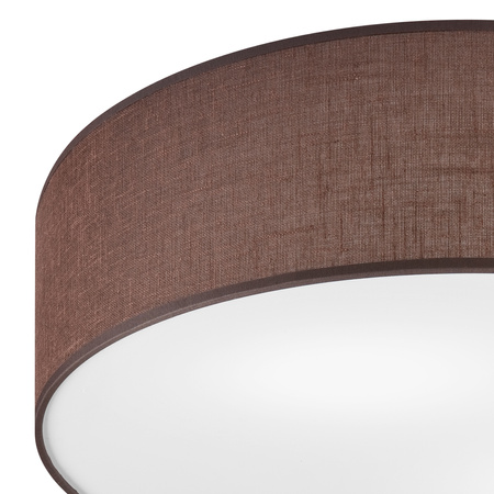 LED Plafond Deckenleuchte VIVIAN 2xE27 Braun LM-2.207 Lamkur