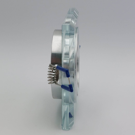 Flush-mounted GU10 Halogen Einbaustrahler Transparent Quadratisch Kobi