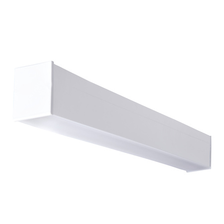 LED-Deckenleuchte 19W 60cm 2400lm 3000K Warm 95° IP54 Aufbaumontage Weiß Kanlux