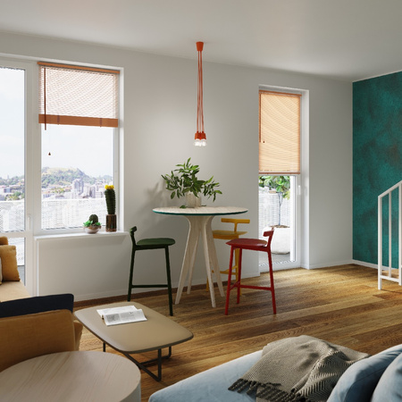 DIEGO LED Pendel-Deckenleuchte 3xE27 Orange Ausleger SOLLUX