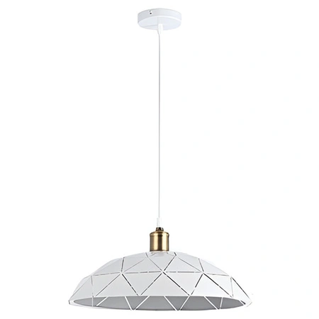 Masterled Deckenleuchte Hängeleuchte E27 Weiß Kupfer Dahlia