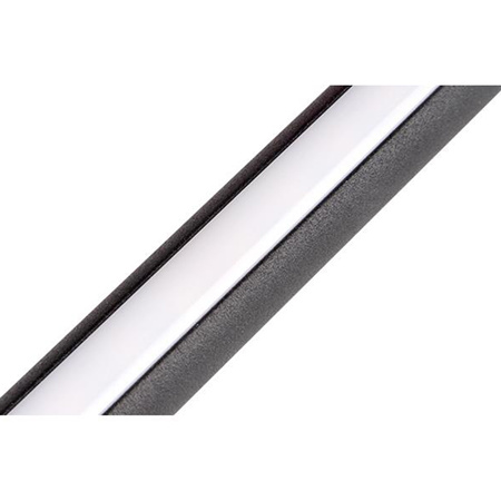 LED-Wandleuchte CATRINA Wandleuchte SCHWARZ Metall 17W 120cm moderner Stil