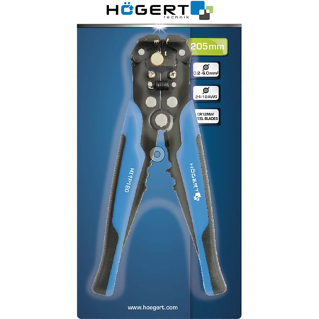 Automatische Abisolierzange 205mm 0,2 mm? - 6 mm? Hoegert Technik
