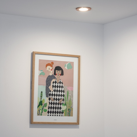 Einbaustrahler GU10, Einbauspot HALOGEN hermetisch für Badezimmer IP44 Kupfer AQUA LUMILED