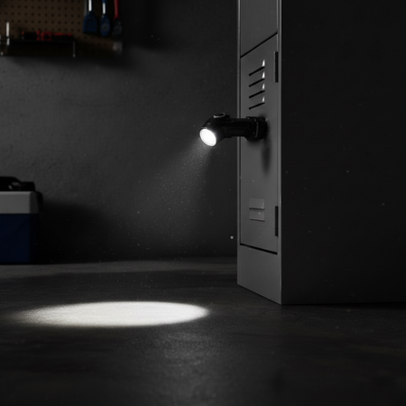 Taktische wiederaufladbare LED-Taschenlampe wasserdicht 10W 600lm 5000K A244RH VIDEX