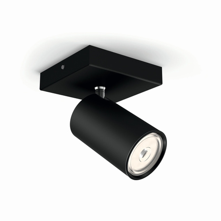 KOSIPO Deckenleuchte Reflektor GU10 Leuchte Schwarz beweglich PHILIPS