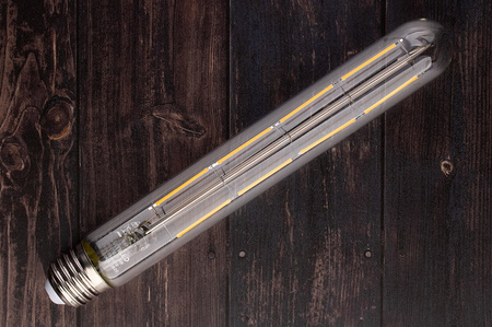 LED Lampen E27, Glühbirne T30 8W = 75W 1055lm 360° 3000K warm Glühfaden LUMILED