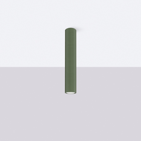 Tuba Spot GU10 Olive Carbon Deep Space SL-Deckenleuchte.1609 Sollux