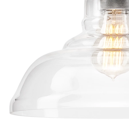 MATTEO E27 Schwarz Chrom Loft Hängeleuchte LM-1.1/82 Lamkur