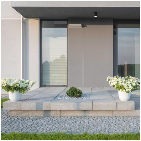 Außenstrahler GU10 Schwarz IP54 Querk Kobi