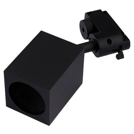 1.5m Stromschiene + 3x Schienenstrahler GU10 Schwarz Quadratisch LUMILED