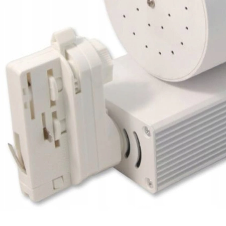 Adapterkopf für 3-Phasen-Streifensammelschienen weiß