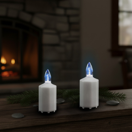 LED Grabkerzen Sparpack 15 Stück warmweiß inkl. Batterien