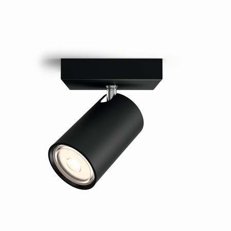 KOSIPO Deckenleuchte Reflektor GU10 Leuchte Schwarz beweglich PHILIPS