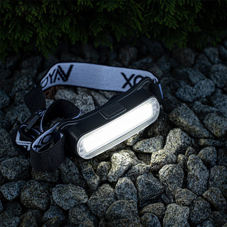 Wiederaufladbare Stirnlampe 300lm COB LED 4 Modi VAYOX