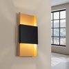 Wandleuchte DURLIN 2xG9 Gold Schwarz Modern SOLLUX
