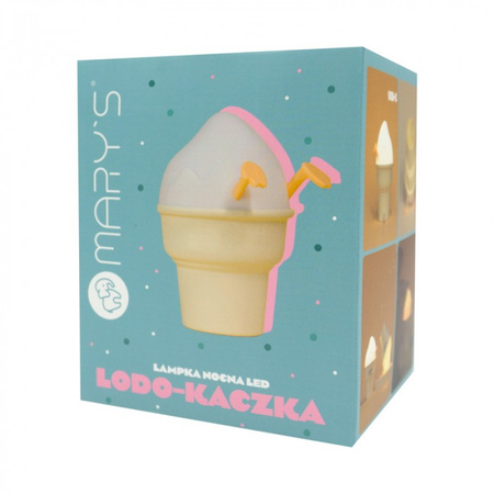 Kinder LED-Nachtlicht 1W 3000-6500K Warm und Kalt USB Wiederaufladbar 1200mAh Gelb|Weiß MARY'S LODO-BAG