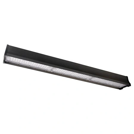 Industrielle High Bay Linear 150W 22500lm 5000 Cold 90° Schwarz IP65 Masterled LED Lampe
