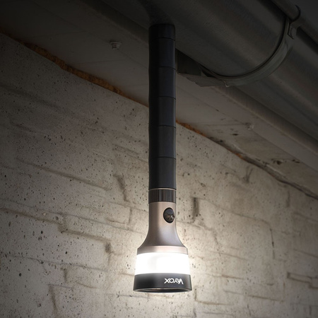 Handtaschenlampe LED-Taschenlampe Suchscheinwerfer Magnet USB Polizei taktisch VAYOX VA0074