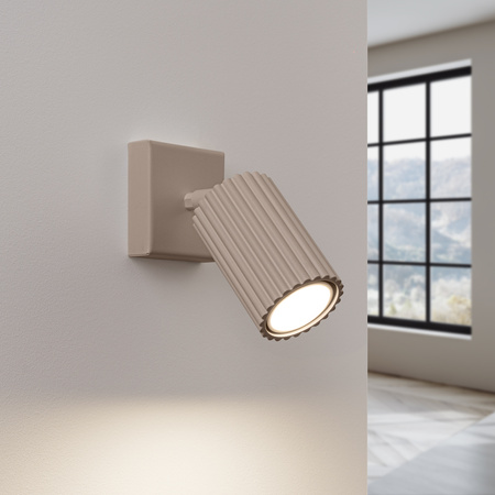 Wandleuchte GU10 Aluminium Taupe Carbon Deep Space SL.1761 Sollux