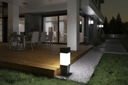 LED 47cm INVO GU10 Kanlux Architektonische Säule Gartenlampe