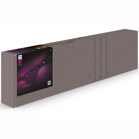 Perifo Lighting Rail Kit 2m + 4x LED-Strahler 20.8W CCT RGB Philips HUE Bluetooth Schwarz