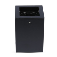 Spot-Deckenleuchte GU10 quadratisch schwarz VT-797 V-TAC