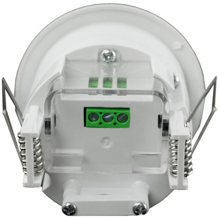 Mikrowellen-Einbau-Bewegungsmelder 360° 8 m Innenbereich Weiß