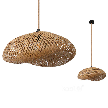 Bambus E27 Brugia Dekorative Hängelampe Kobi
