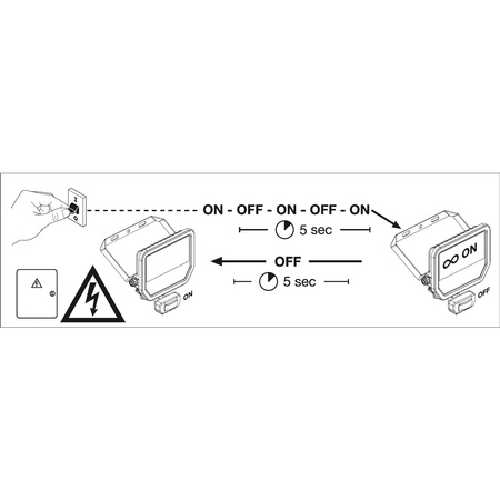LED-Flutlicht 8W 1100lm 3000K IP65 Weiß mit Bewegungssensor LEDVANCE Flutlicht