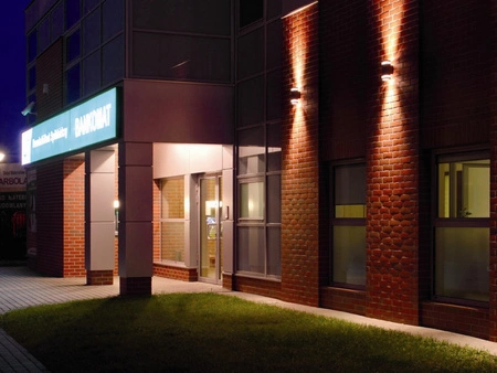 Außenleuchte Elevation Wandleuchte up and down LED HANA Square 2xGU10 Schwarz IP54