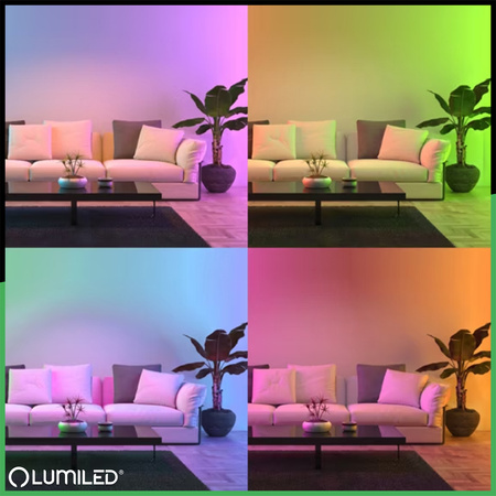 Lampen E14, Glühbirne B35 5W = 40W 450lm CCT RGB Dimmbar Kerze Intelligent TUYA WiFi SMART SAYO LUMILED